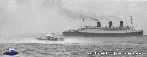 SRN1 world record cross-channel attempt -  (credit: The <a href='http://www.hovercraft-museum.org/' target='_blank'>Hovercraft Museum Trust</a>).